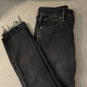 Sky High Rise Vintage Jeans with Washwell